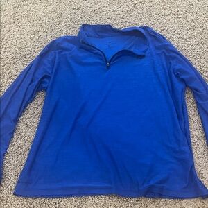 Nike Blue Quarter-Zip Pullover